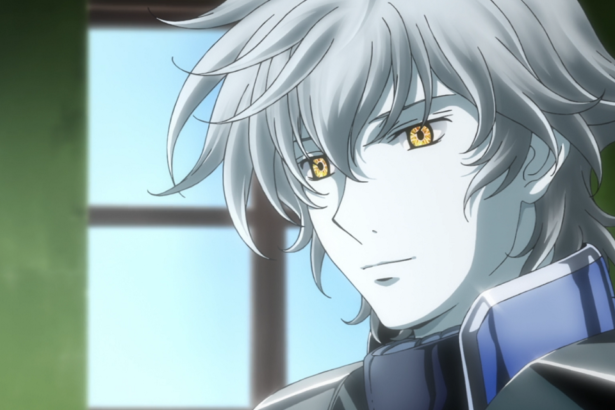 ELS Setsuna with white skin and bright eyes smiling.