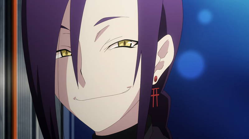Magane Chikujoin smiling with bright eyes