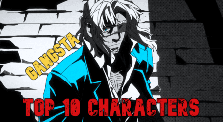 Worick Arcangelo in black and white with blue suit